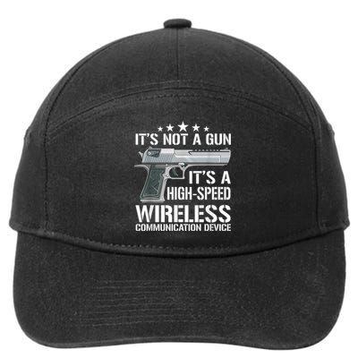 Its Not A Gun Meme Funny Its Not A Gun 7-Panel Snapback Hat