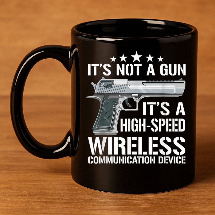 Its Not A Gun Meme Funny Its Not A Gun 11oz C Handle Ceramic Mug