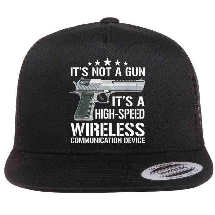 Its Not A Gun Meme Funny Its Not A Gun Flatbill Hat
