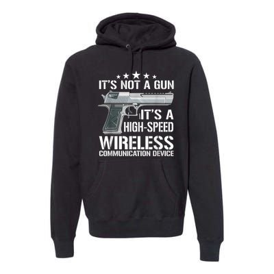 Its Not A Gun Meme Funny Its Not A Gun Premium Hoodie