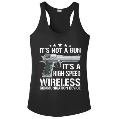 Its Not A Gun Meme Funny Its Not A Gun Ladies PosiCharge Competitor Racerback Tank