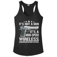 Its Not A Gun Meme Funny Its Not A Gun Ladies PosiCharge Competitor Racerback Tank