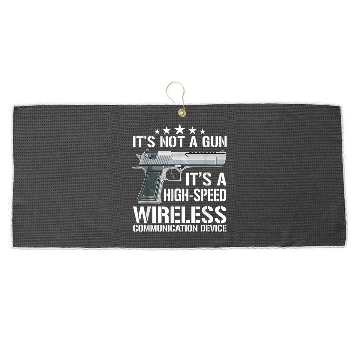 Its Not A Gun Meme Funny Its Not A Gun Large Microfiber Waffle Golf Towel