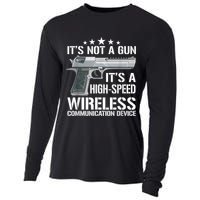 Its Not A Gun Meme Funny Its Not A Gun Cooling Performance Long Sleeve Crew