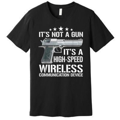 Its Not A Gun Meme Funny Its Not A Gun Premium T-Shirt