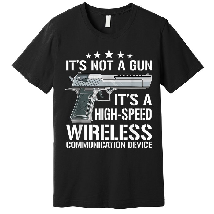 Its Not A Gun Meme Funny Its Not A Gun Premium T-Shirt