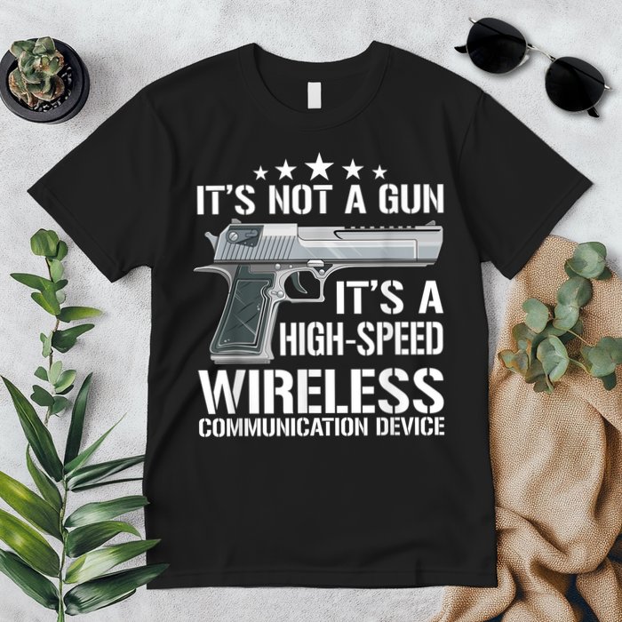 Its Not A Gun Meme Funny Its Not A Gun Premium T-Shirt