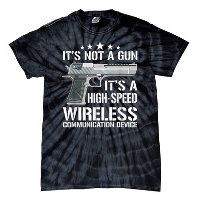 Its Not A Gun Meme Funny Its Not A Gun Tie-Dye T-Shirt