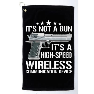 Its Not A Gun Meme Funny Its Not A Gun Golf Towel