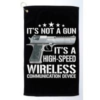 Its Not A Gun Meme Funny Its Not A Gun Golf Towel