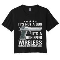 Its Not A Gun Meme Funny Its Not A Gun Crop Top