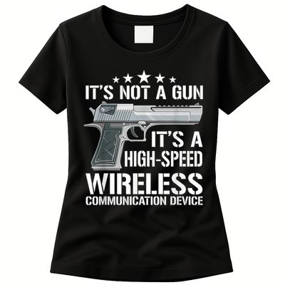 Its Not A Gun Meme Funny Its Not A Gun Womens T-Shirt