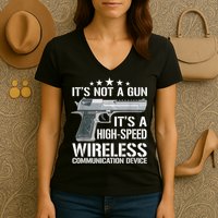 Its Not A Gun Meme Funny Its Not A Gun Women's V-Neck T-Shirt