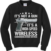 Its Not A Gun Meme Funny Its Not A Gun Kids Sweatshirt