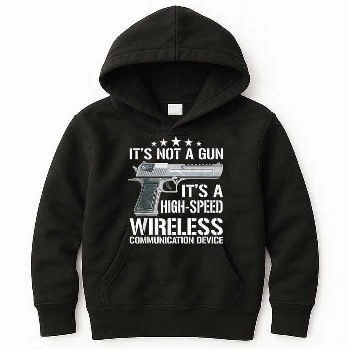 Its Not A Gun Meme Funny Its Not A Gun Kids Hoodie