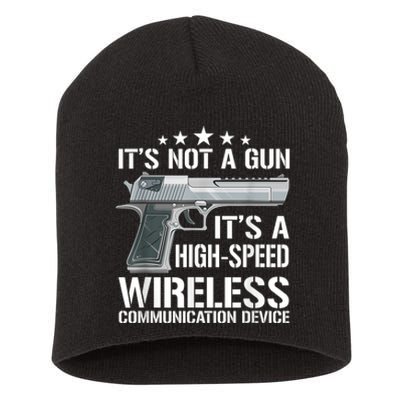 Its Not A Gun Meme Funny Its Not A Gun Short Acrylic Beanie