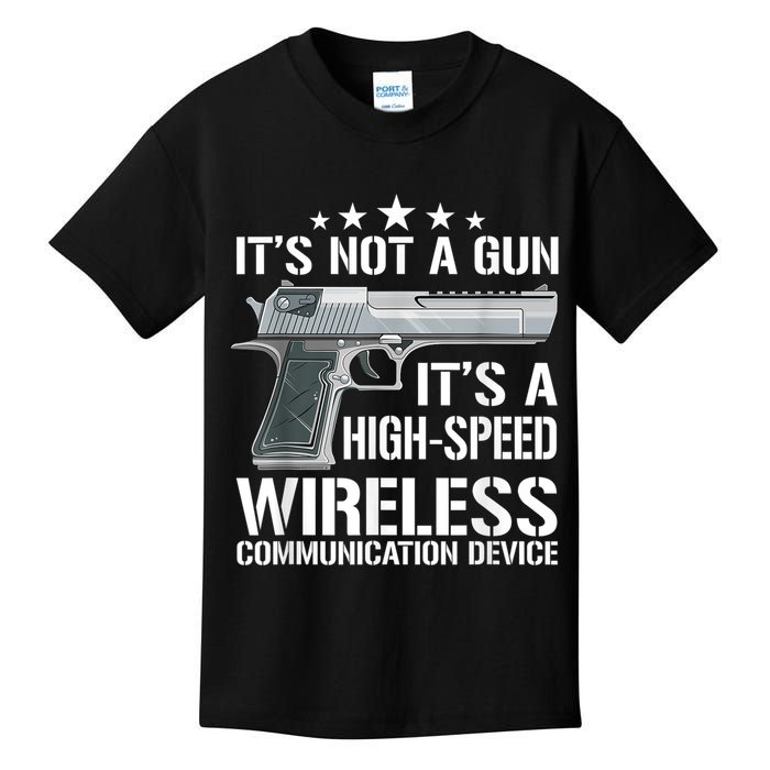 Its Not A Gun Meme Funny Its Not A Gun Kids T-Shirt