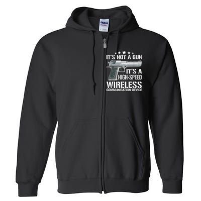 Its Not A Gun Meme Funny Its Not A Gun Full Zip Hoodie