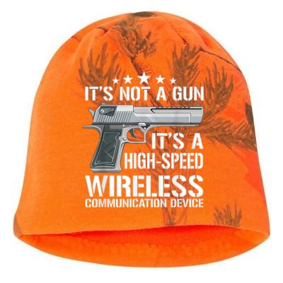 Its Not A Gun Meme Funny Its Not A Gun Kati - Camo Knit Beanie