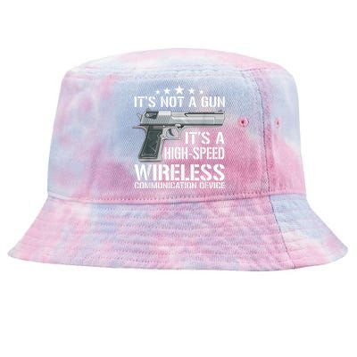 Its Not A Gun Meme Funny Its Not A Gun Tie-Dyed Bucket Hat