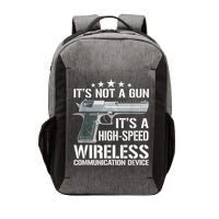 Its Not A Gun Meme Funny Its Not A Gun Vector Backpack