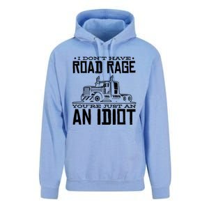 Im Not Angry Youre Just An Idiotic Truck Driver Gift Unisex Surf Hoodie