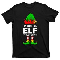 I'm Not An Elf Im Just Short Funny Christmas  T-Shirt