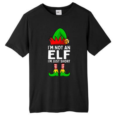 I'm Not An Elf Im Just Short Funny Christmas  Tall Fusion ChromaSoft Performance T-Shirt