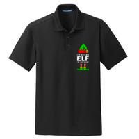 I'm Not An Elf Im Just Short Funny Christmas  Dry Zone Grid Polo