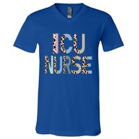 Icu Nurse Appreciation Intensive Care Unit Nursing Cute Gift V-Neck T-Shirt