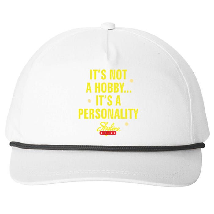 Its Not A Hobby Its A Personality Snapback Five-Panel Rope Hat