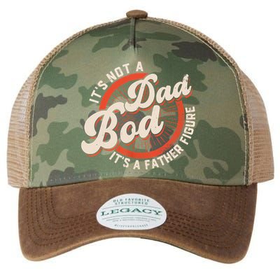 It's Not A Dad Bod It's A Father Figure Tee Funny Dad Joke Legacy Tie Dye Trucker Hat