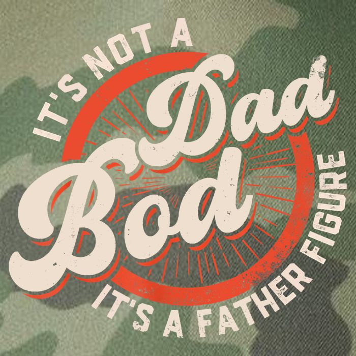 It's Not A Dad Bod It's A Father Figure Tee Funny Dad Joke Legacy Tie Dye Trucker Hat