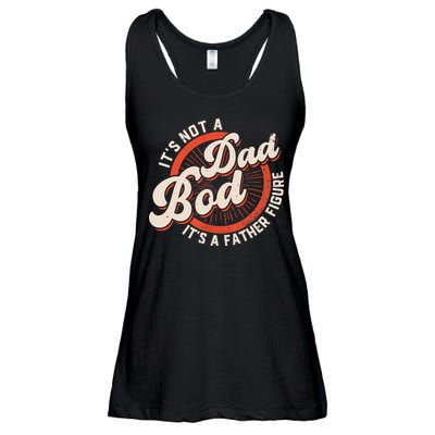 It's Not A Dad Bod It's A Father Figure Tee Funny Dad Joke Ladies Essential Flowy Tank