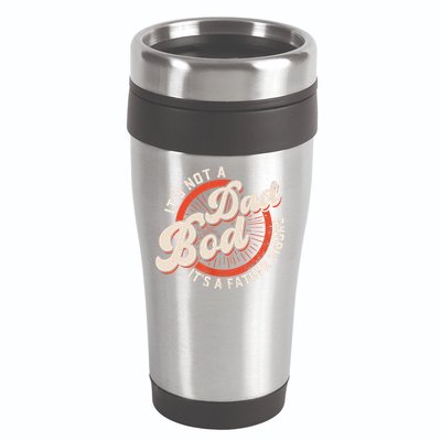 It's Not A Dad Bod It's A Father Figure Tee Funny Dad Joke 16oz Travel Tumbler