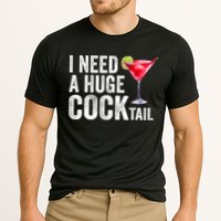 I Need A Huge Cocktail Funny Cooling Performance Crew T-Shirt