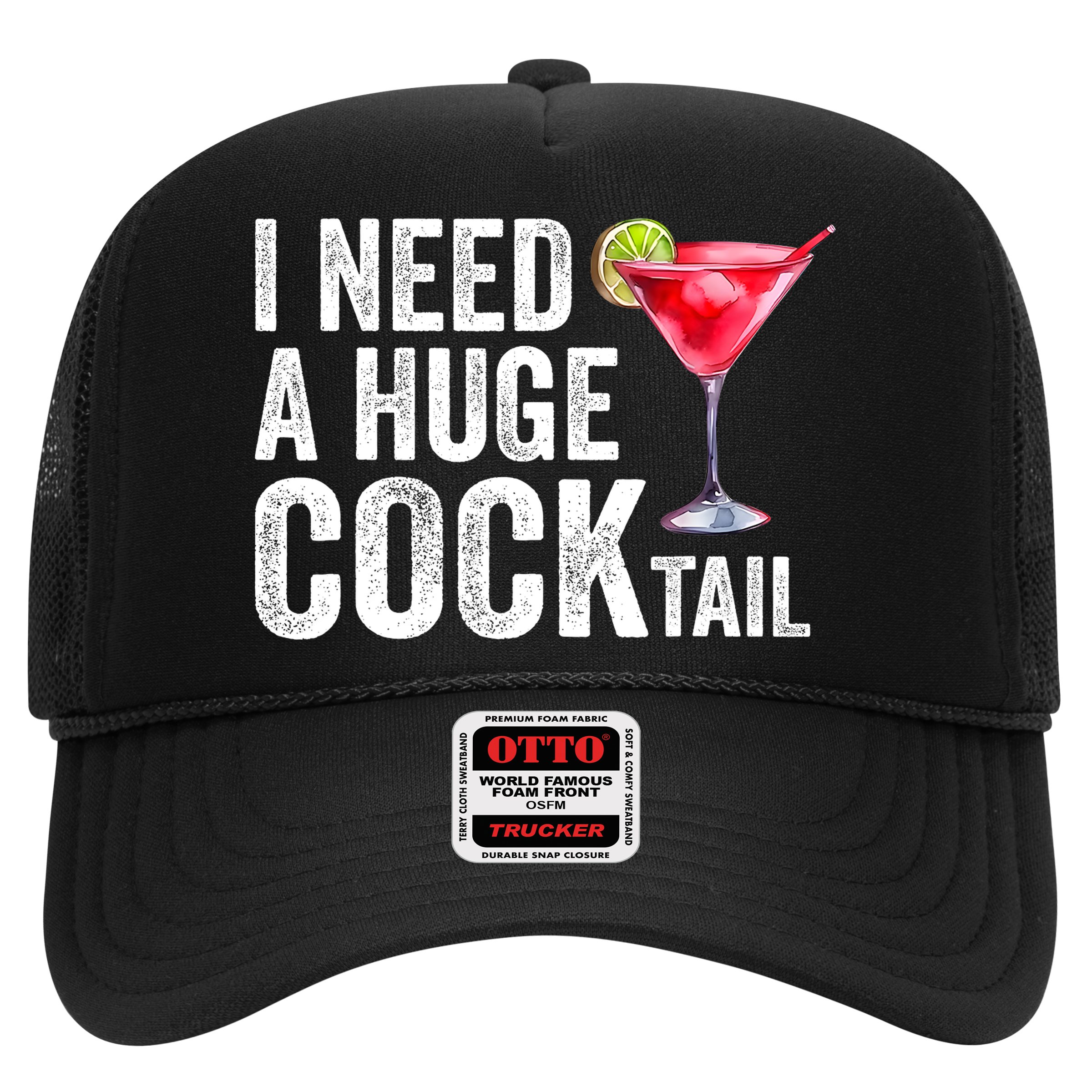 I Need A Huge Cocktail Funny Hat