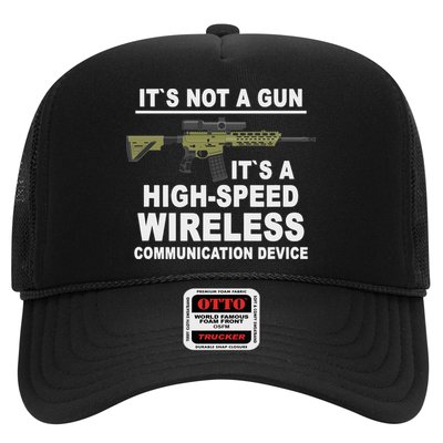 Its Not A Gun Meme Sarcastic Gun Gift Funny Its Not A Gun Trucker Hat