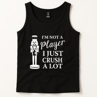 I'm Not A Player I Just Crush A Lot Colorful Nutcracker Tank Top