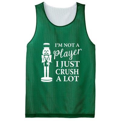 I'm Not A Player I Just Crush A Lot Colorful Nutcracker Mesh Reversible Basketball Jersey Tank