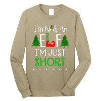 Im Not An Elf Just Short Funny Christmas Xmas Long Sleeve Shirt