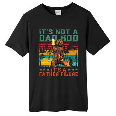 ItS Not A Dad Bod ItS Father Figure Funny Bear Beer Lovers Tall Fusion ChromaSoft Performance T-Shirt