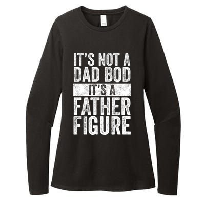 ItS Not A Dad Bod ItS A Father Figure | Funny Vintage Gift Womens CVC Long Sleeve Shirt