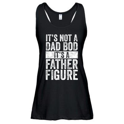 ItS Not A Dad Bod ItS A Father Figure | Funny Vintage Gift Ladies Essential Flowy Tank