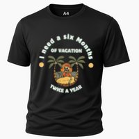I Need A Six Months Vacation Twice A Year Cooling Performance Crew T-Shirt