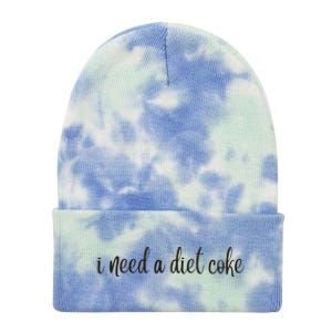 I Need A Diet Co Ke Tie Dye 12in Knit Beanie