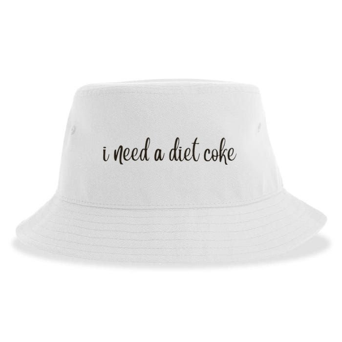 I Need A Diet Co Ke Sustainable Bucket Hat