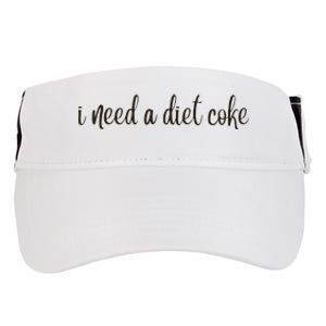 I Need A Diet Co Ke Adult Drive Performance Visor