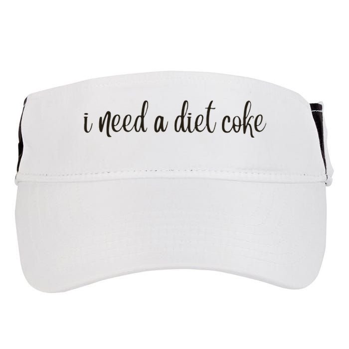 I Need A Diet Co Ke Adult Drive Performance Visor