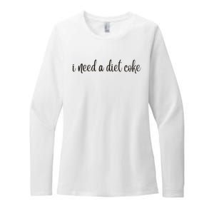 I Need A Diet Co Ke Womens CVC Long Sleeve Shirt